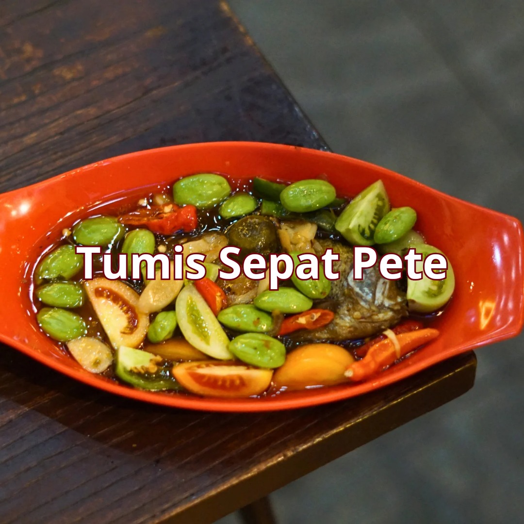 Tumis Sepat Pete
