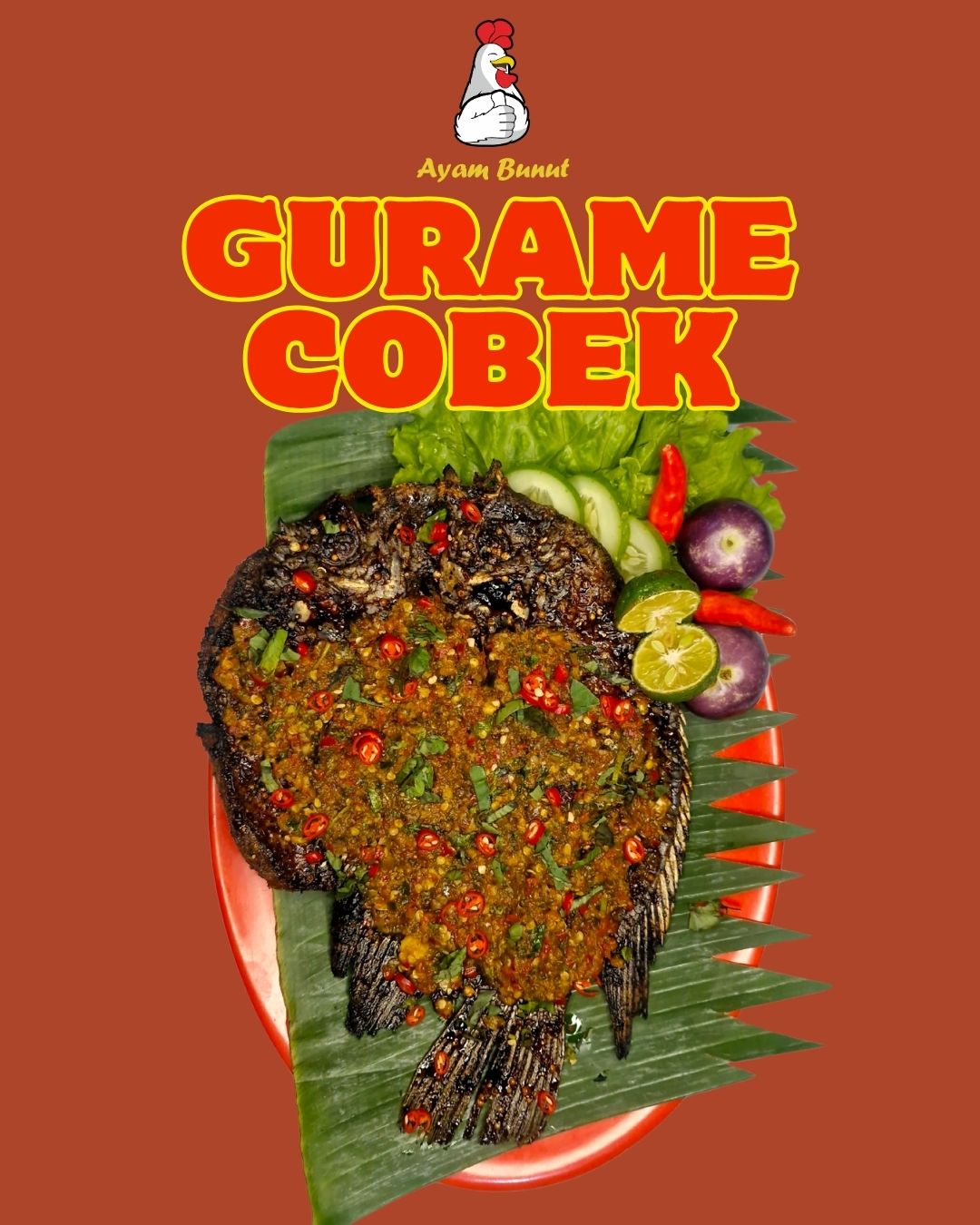 Gurame Bakar Cobek